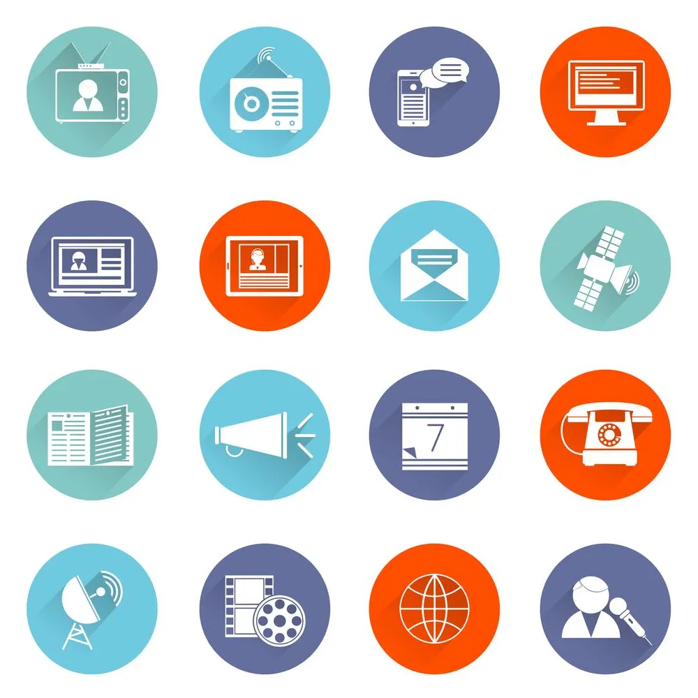 Flat set 445801 vector art at vecteezy