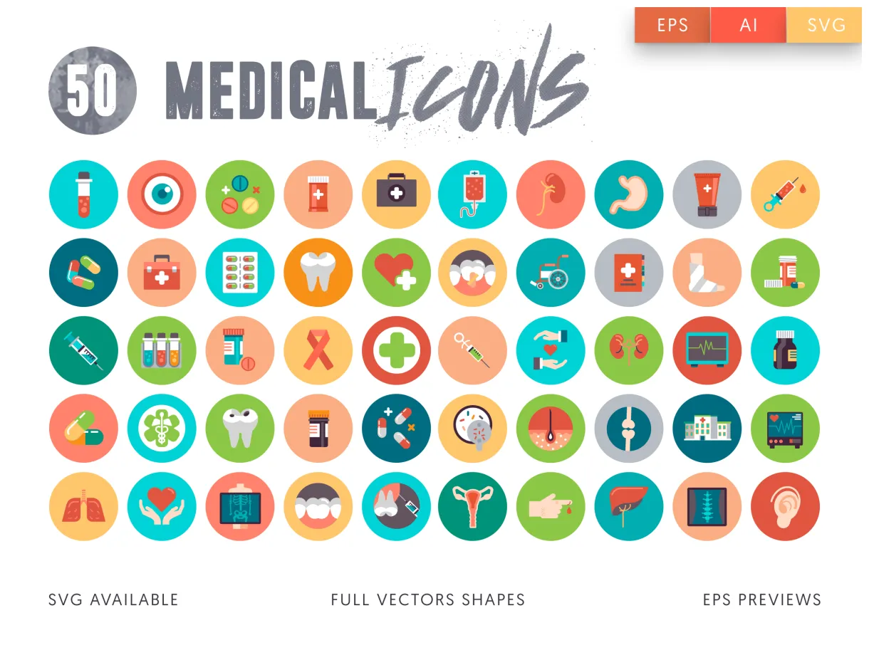 50 dighital icons premium icon sets for all your designs!
