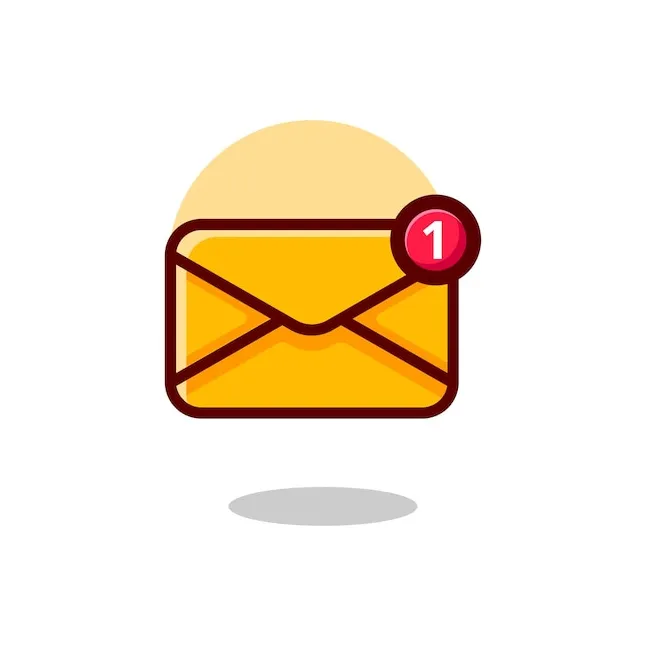 Premium vector message vector icon