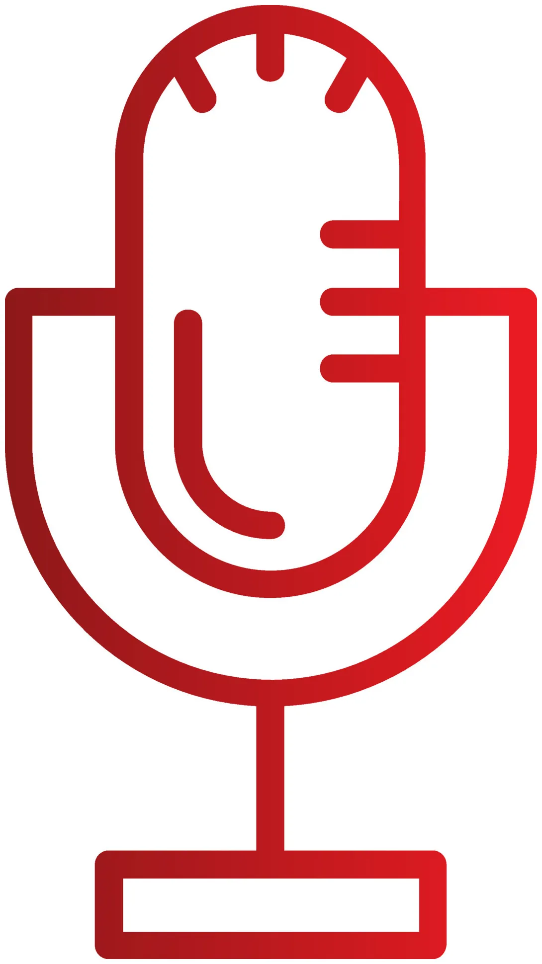 Microphone vector icon 15780109 vector art at vecteezy