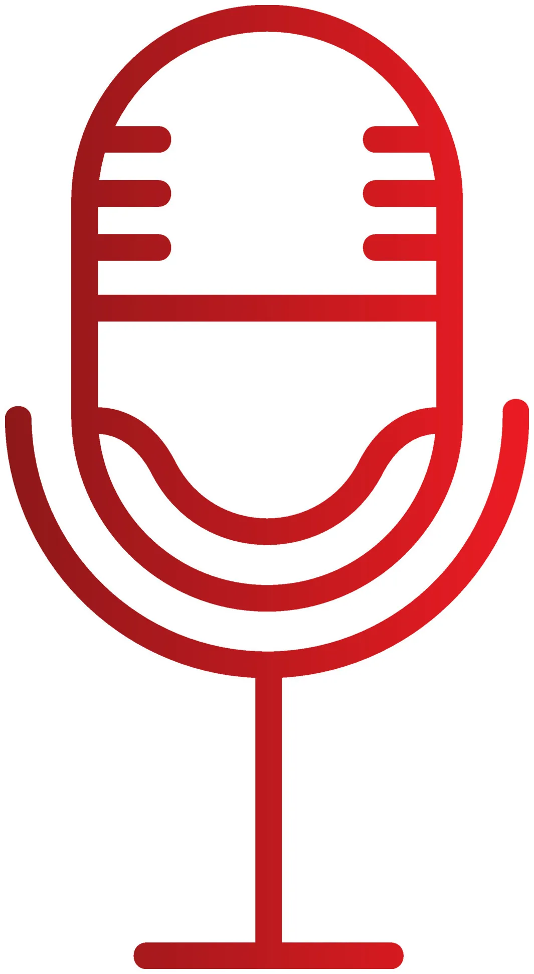 Microphone vector icon 16832559 vector art at vecteezy