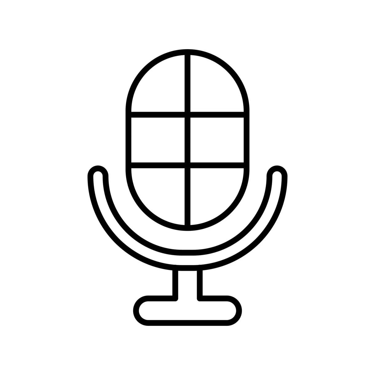 Microphone vector icon 13004853 vector art at vecteezy