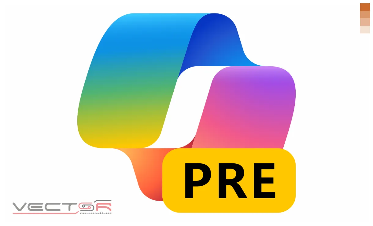 Microsoft copilot preview logo .ai vector69