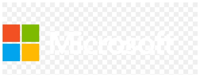 Microsoft logo vector printable coloring page