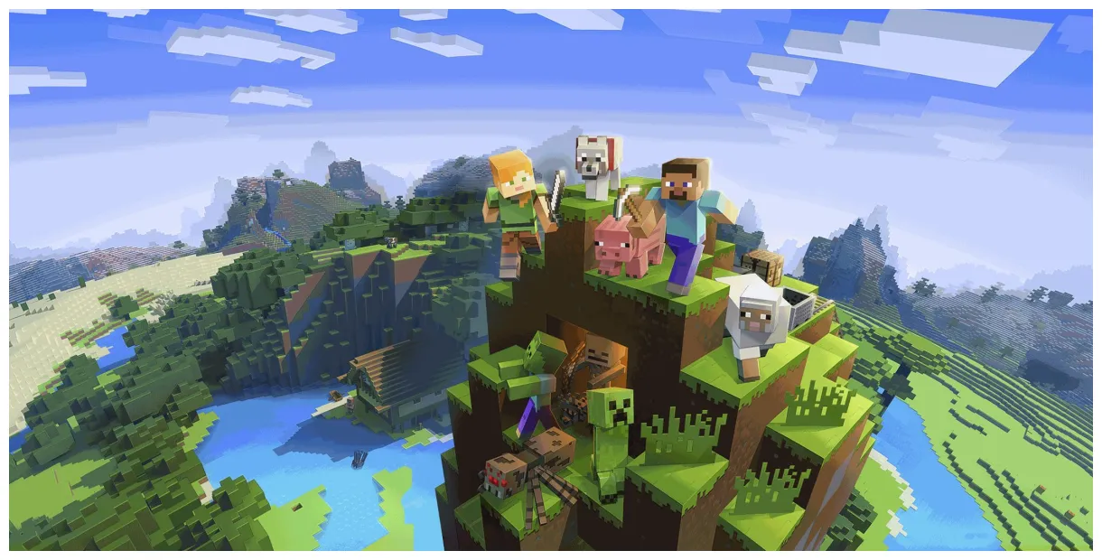 Minecraft player shares incredible 13-year-old world