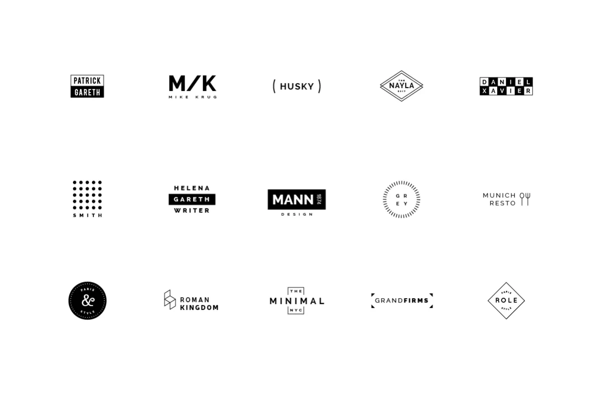 60 ~ logo templates on creative market