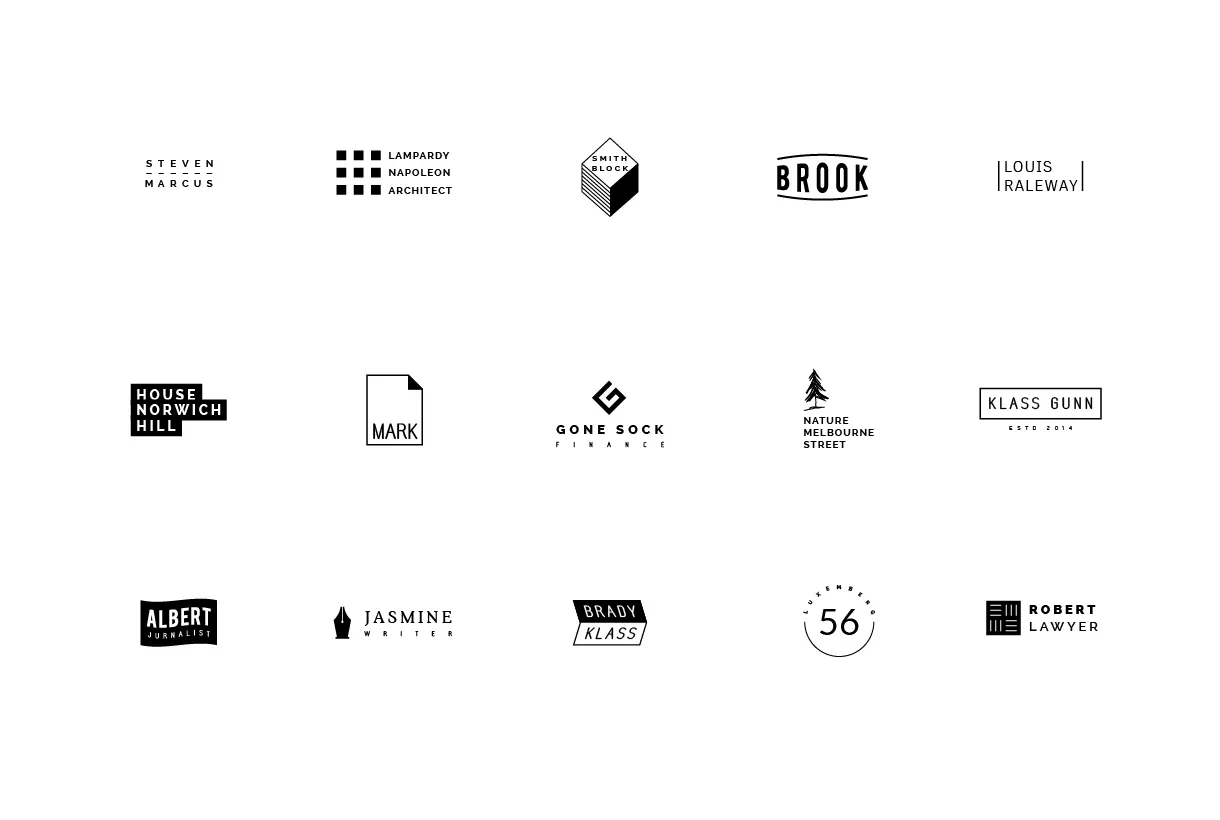 60 ~ logo templates on creative market