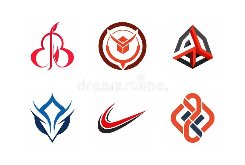 Modern logos, vector logos, logo design stock vector illustration of