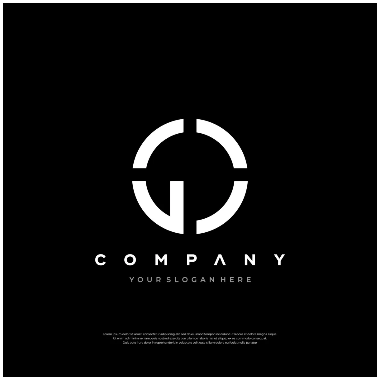 The power of gc dynamic and modern logos 46567255 vector art at vecteezy