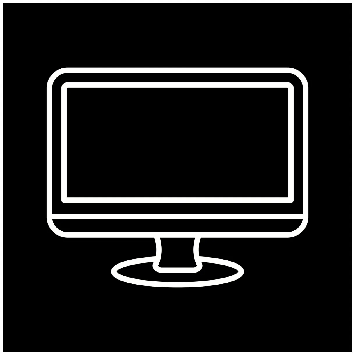 Monitor vector icon 14784014 vector art at vecteezy