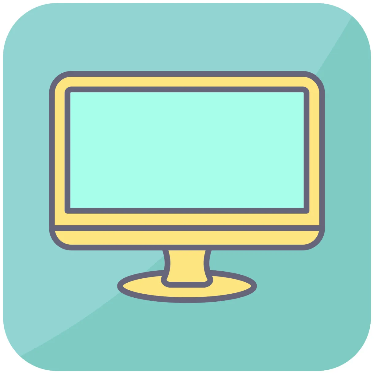 Monitor vector icon 18761946 vector art at vecteezy printable coloring page