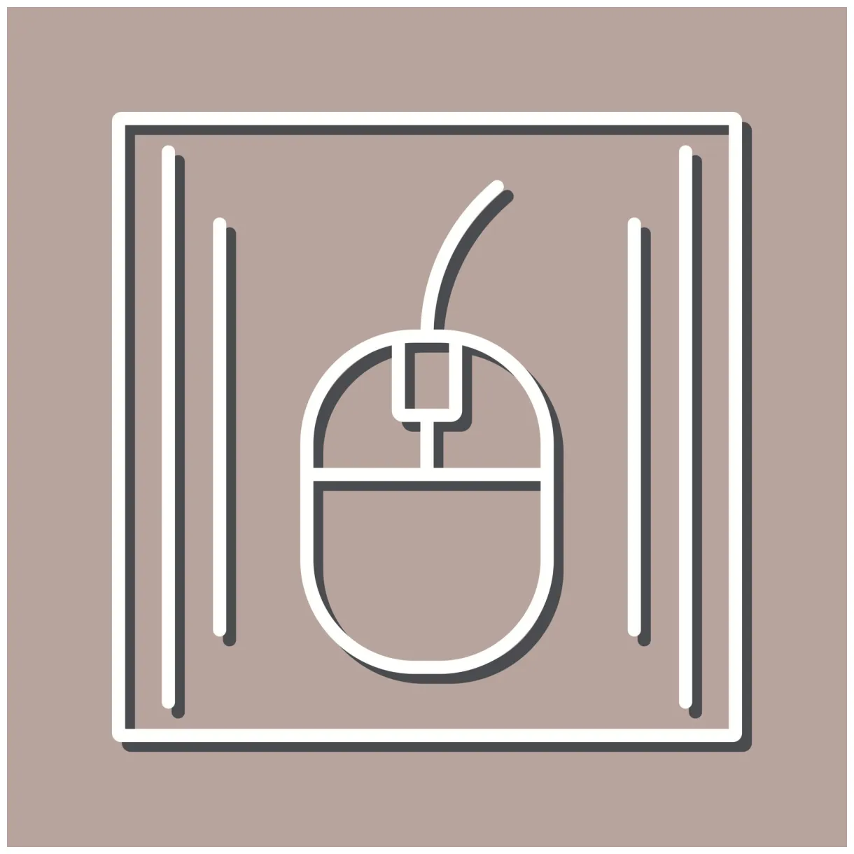 Mouse vector icon 20242094 vector art at vecteezy