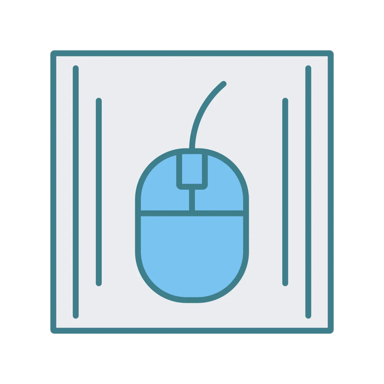 Mouse vector icon 21420607 vector art at vecteezy