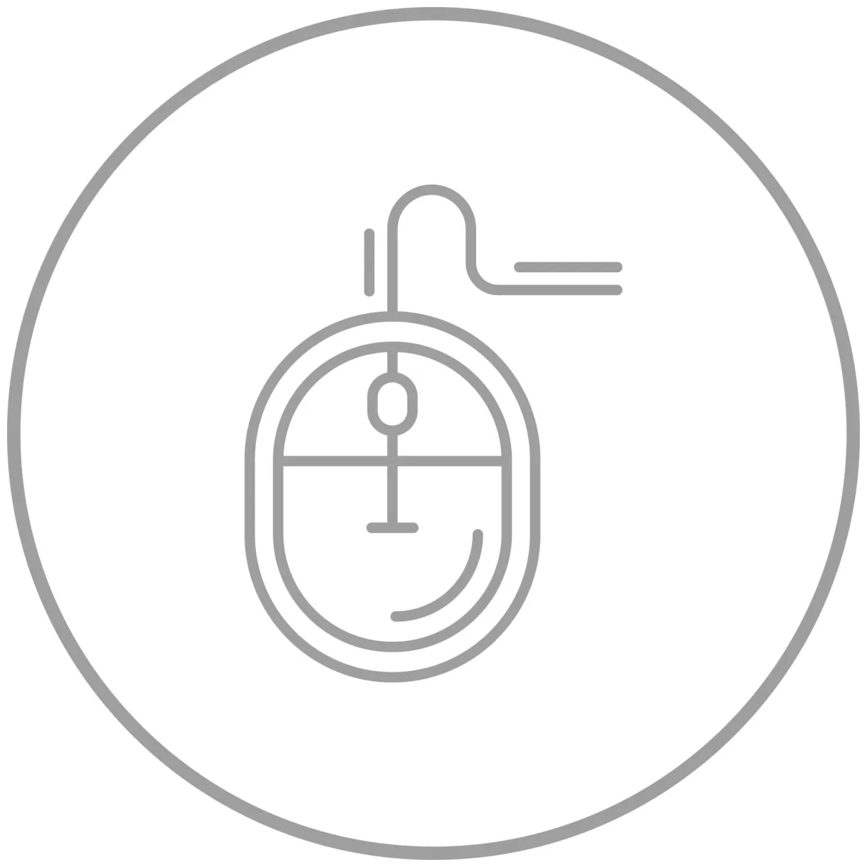 Mouse vector icon 20256650 vector art at vecteezy