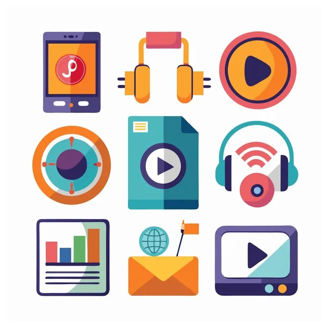 Premium vector colorful