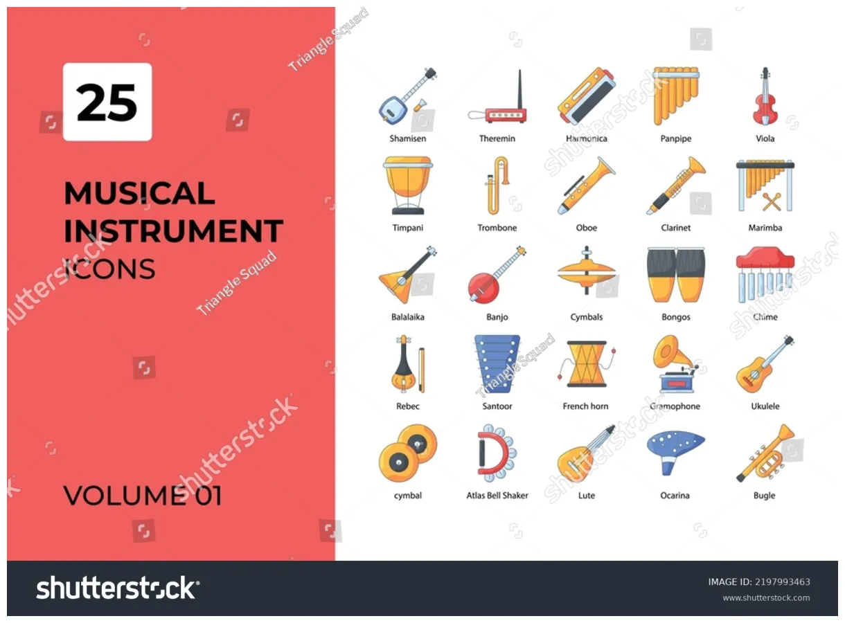 Collection set contains stock vector royalty