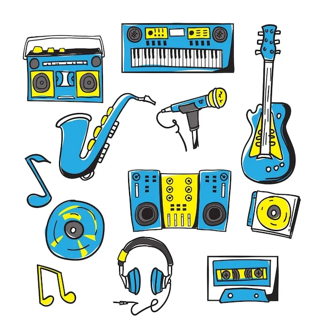 Premium vector vector hand drawn collection