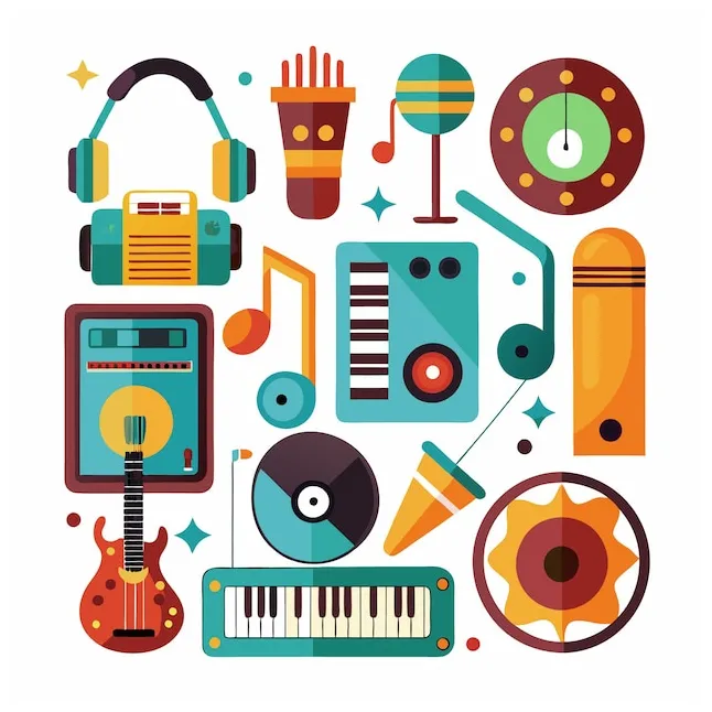 Colorful premium ai-generated vector