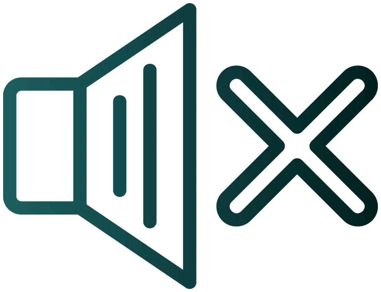 Mute vector icon design 15337350 vector art at vecteezy