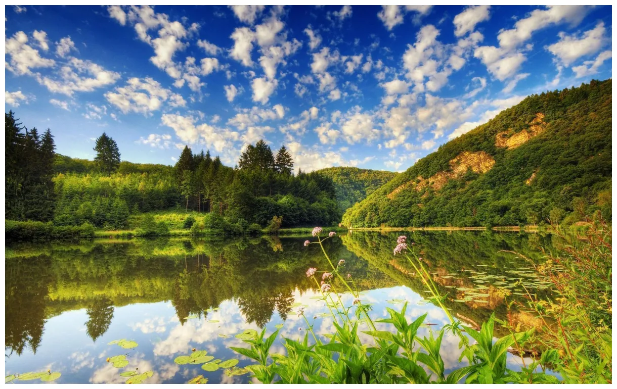 Beautiful nature s cave