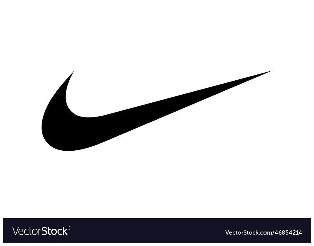 Nike logo vector vectorstock
