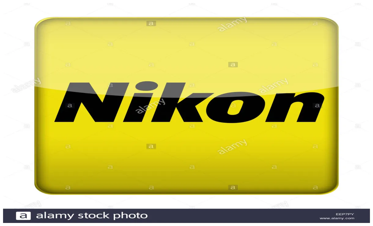 Nikon logo s & nikon logo stock s alamy