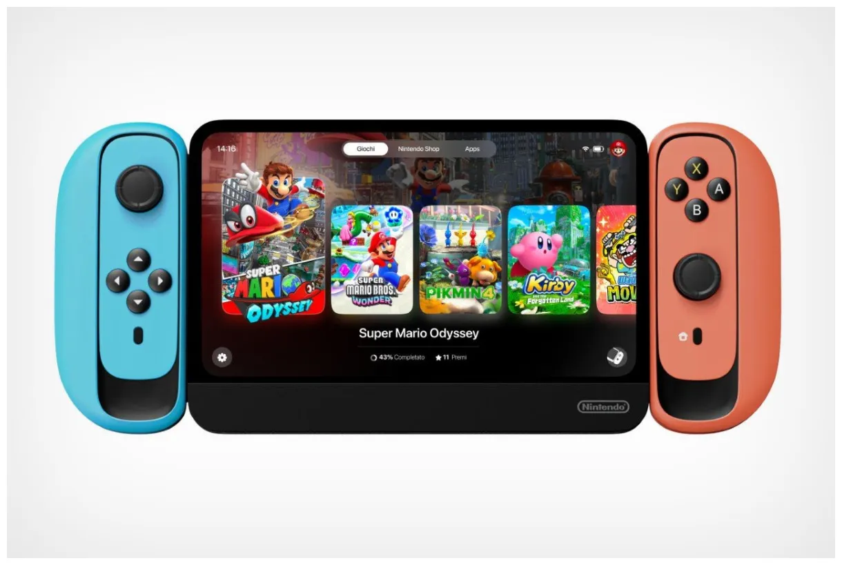 Nintendo Switch 2 Console Renders Hint At Smaller Bezels and Redesigned