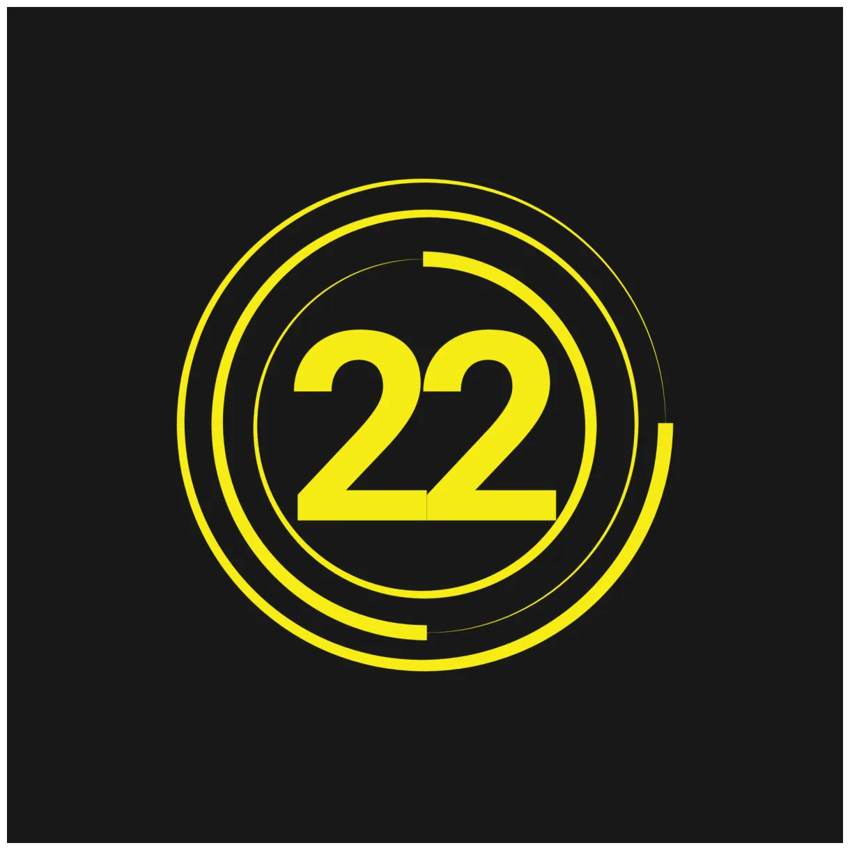 Number logo design 13789065 vector art at vecteezy