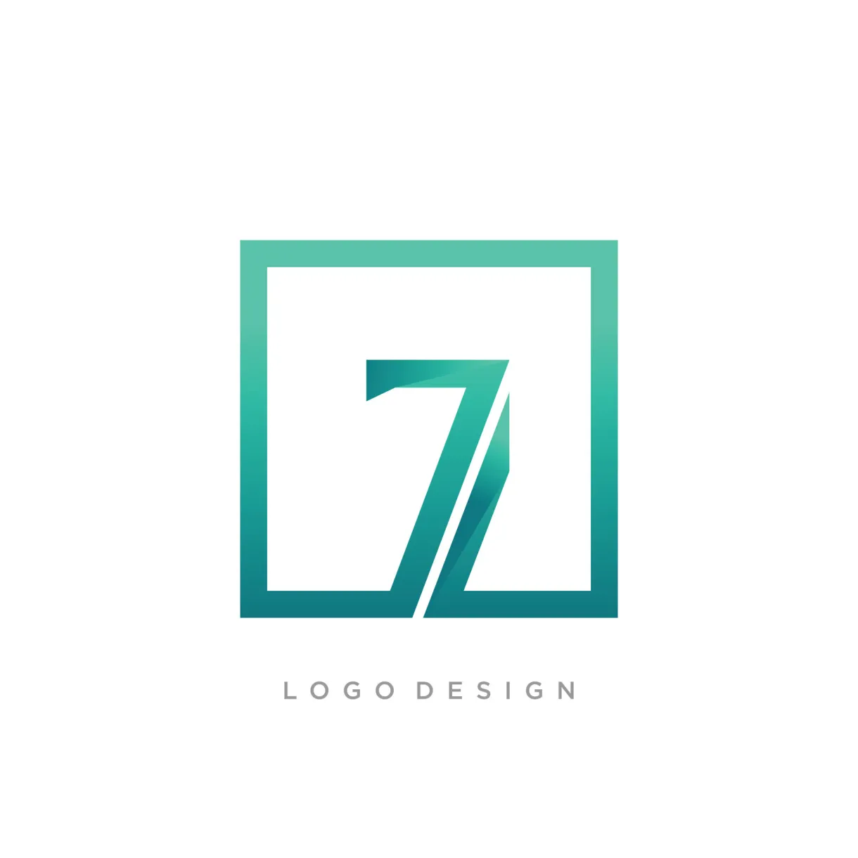 Number logo design vector 24148708 vector art at vecteezy