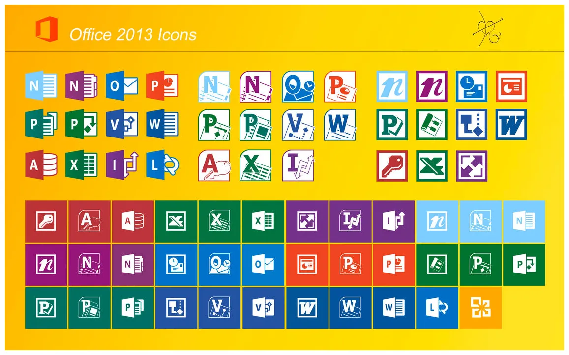 Office 2013 icons by dtafalonso on deviantart