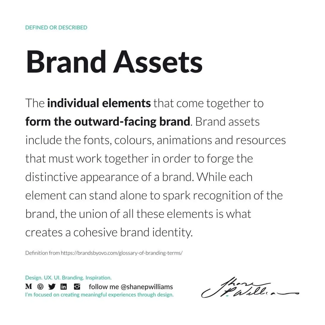 Brand assets elements of a strong brand identity