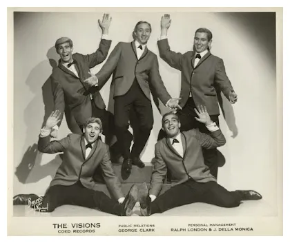 White doo-wop collector the visions.. ed records