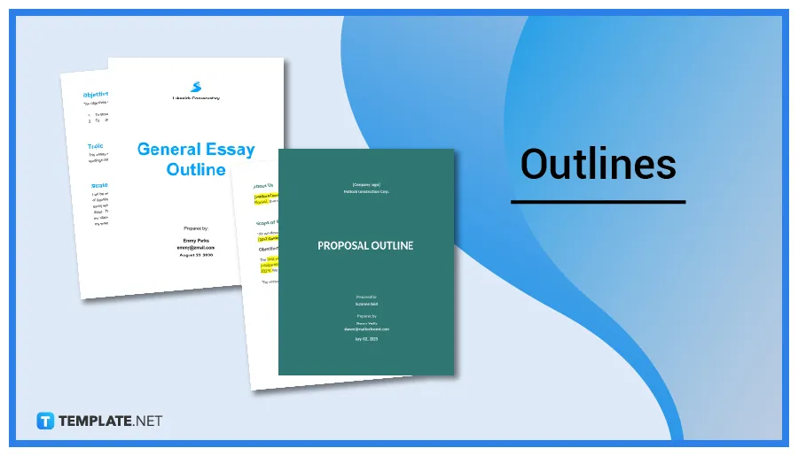 Outline what is an outline? definition, types, uses