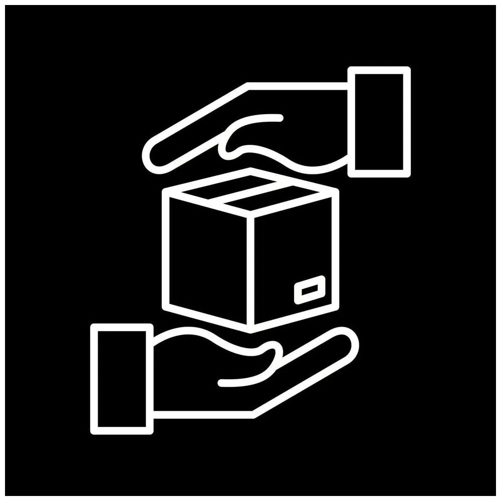 Receive Package Vector Icon 16216049 Vector Art at Vecteezy