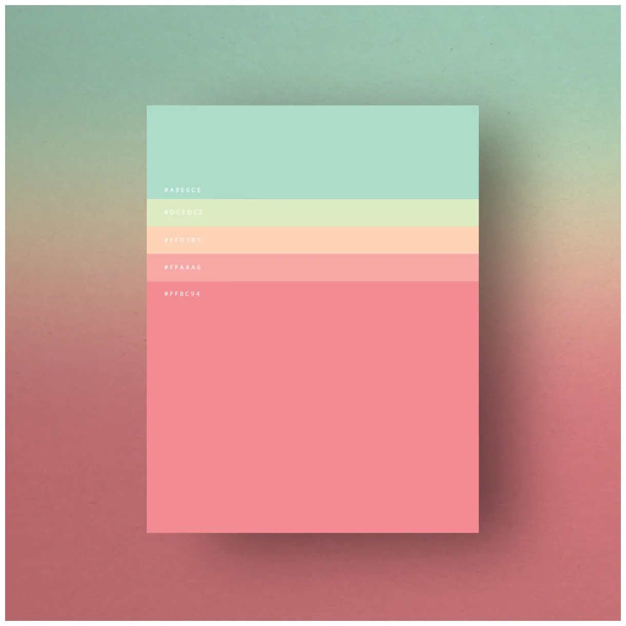 Color palettes coloring