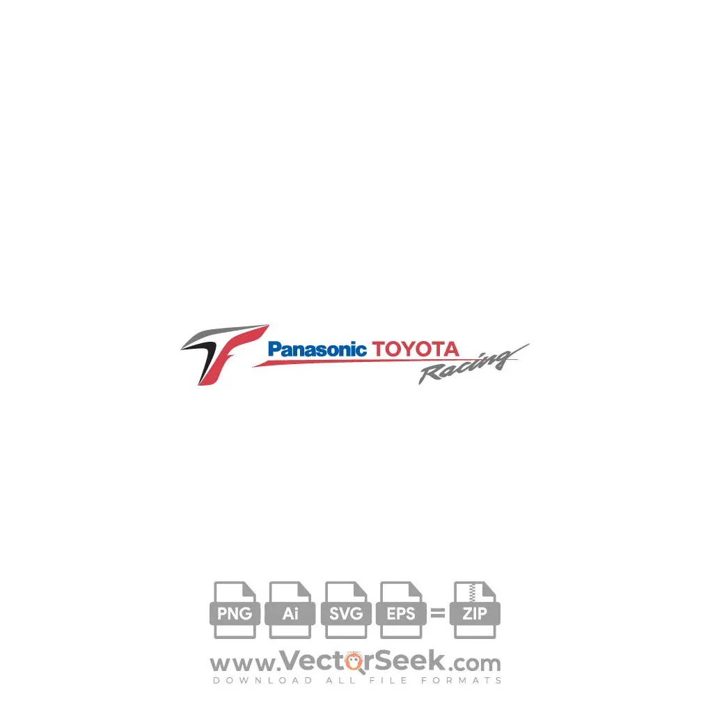 Toyota racing panasonic logo in png svg vector format