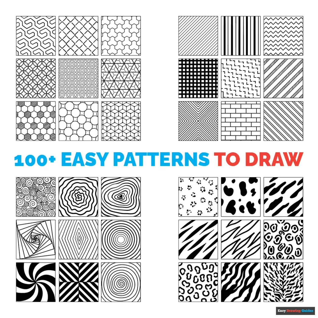 Simple Drawing Patterns And Designs