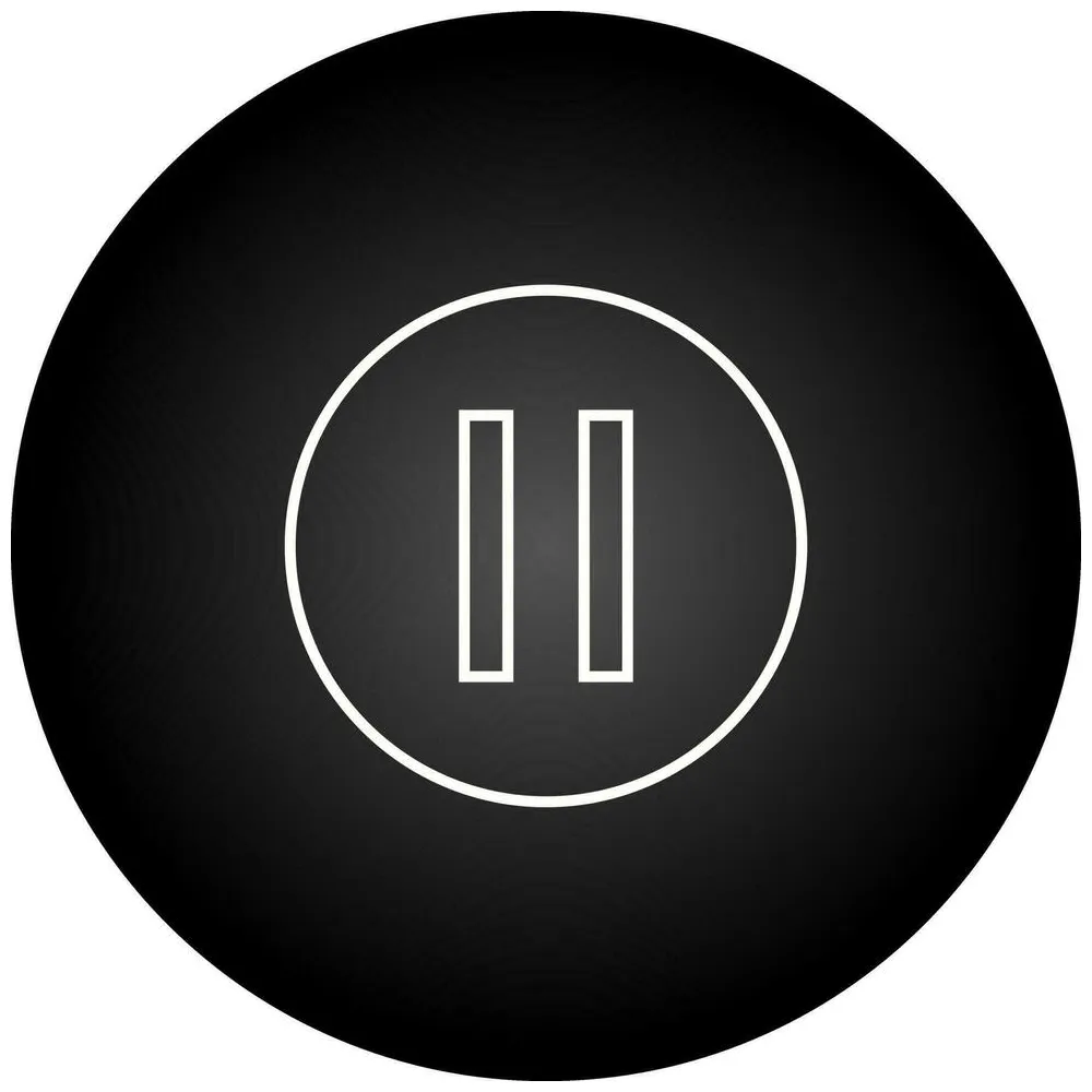 Pause vector icon 23392245 vector art at vecteezy