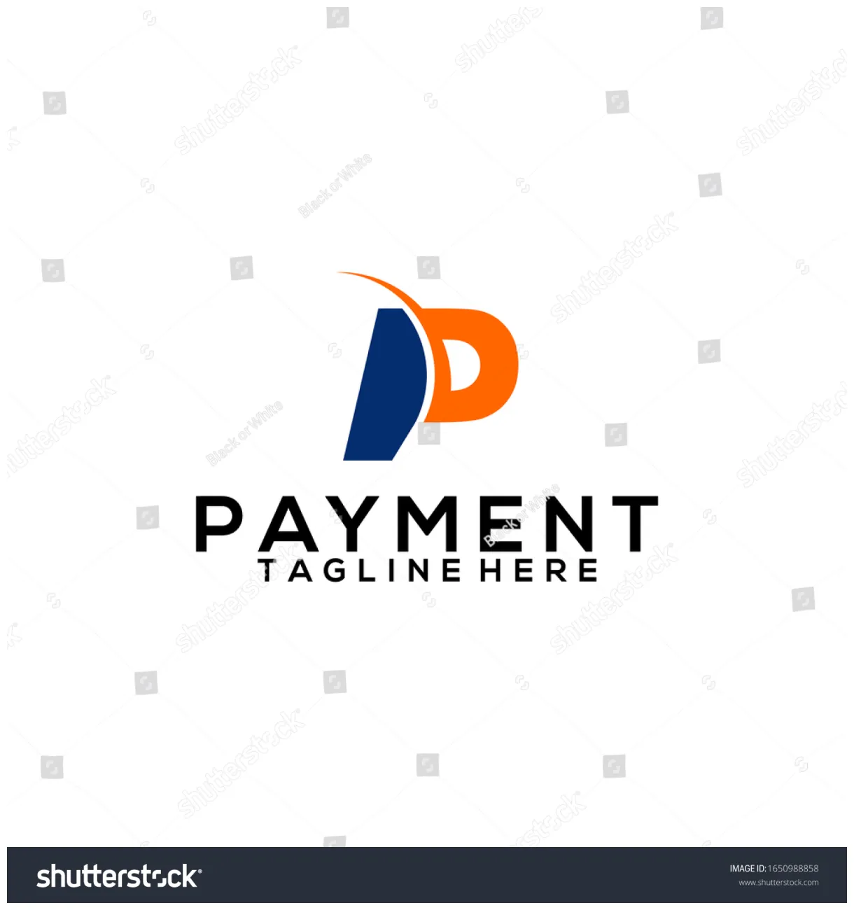 Payment logo design vector template stock vector 1650988858
