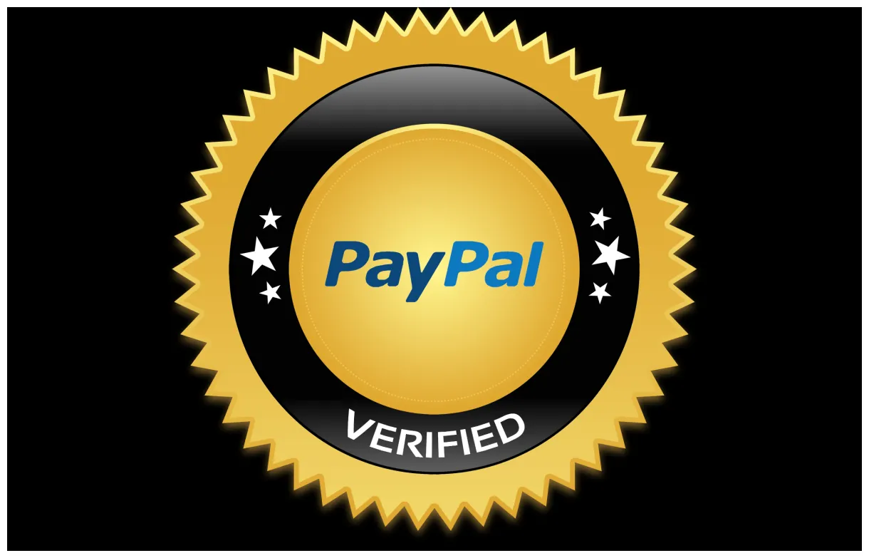 Paypal verified logo, paypal icon, symbols, emblem png free
