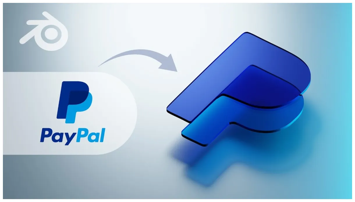 PayPal logo vector printable coloring page