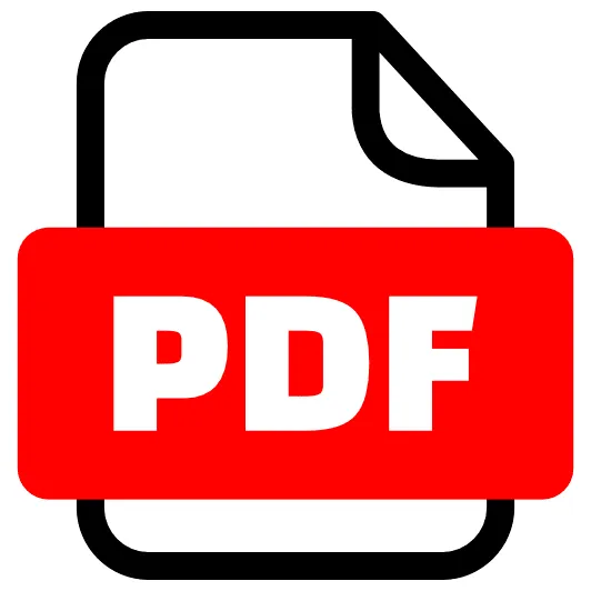 Pdf icon svg vector & png uxwing