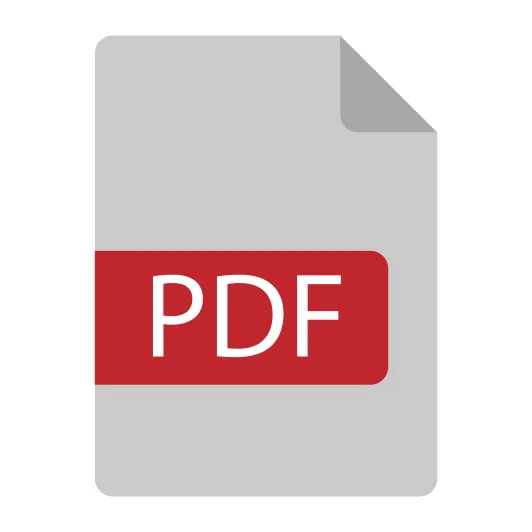 Pdf generic color fill icon