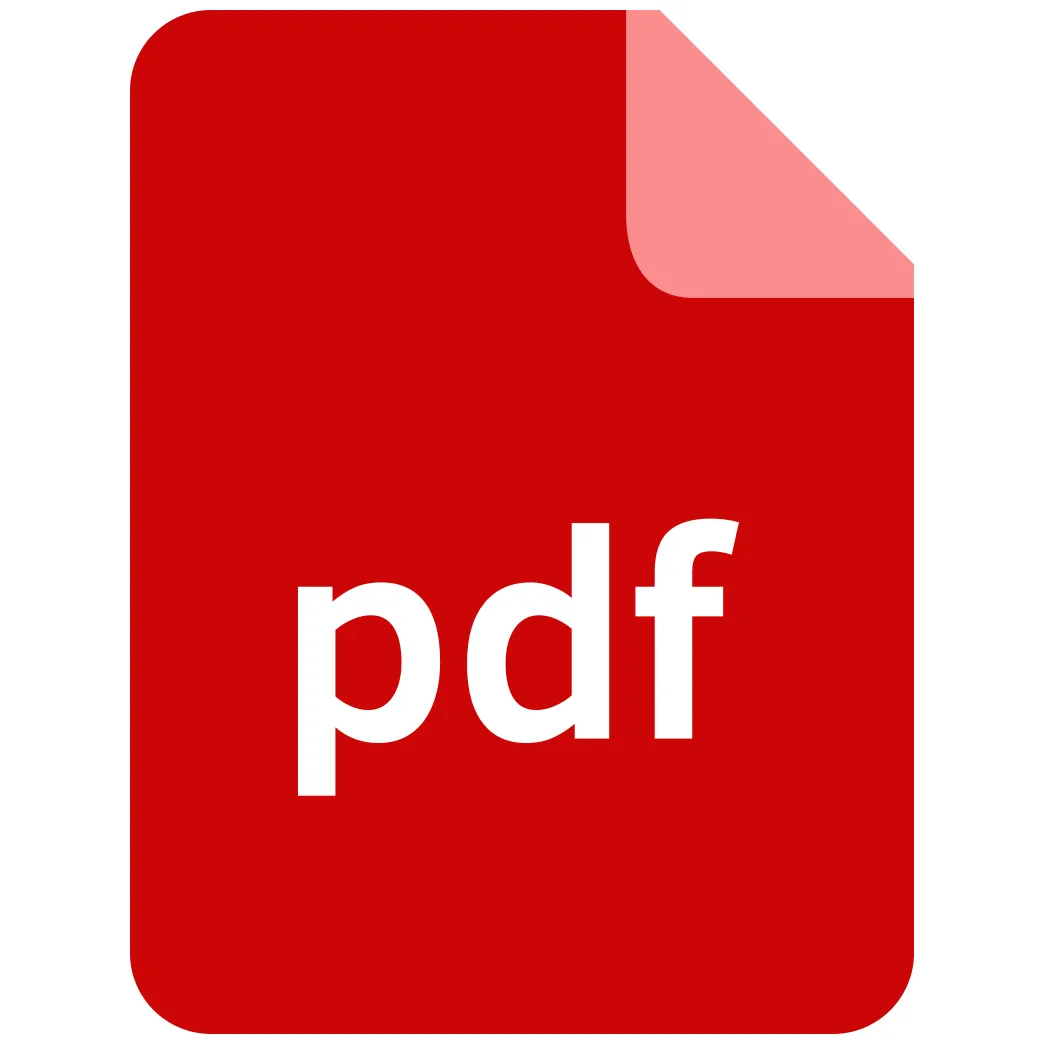Pdf, document, extension, file, format icon