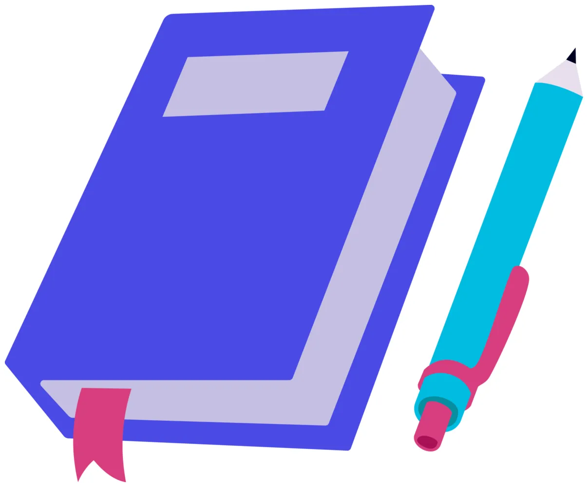 notebook and pen icon. notebook and pencil icon for education 21179555 PNG