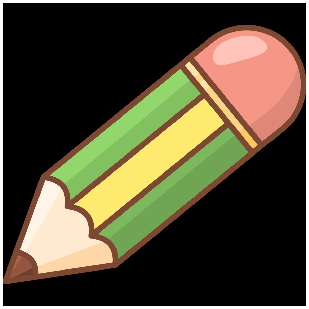 Cute Pencil Icon 11125351 PNG