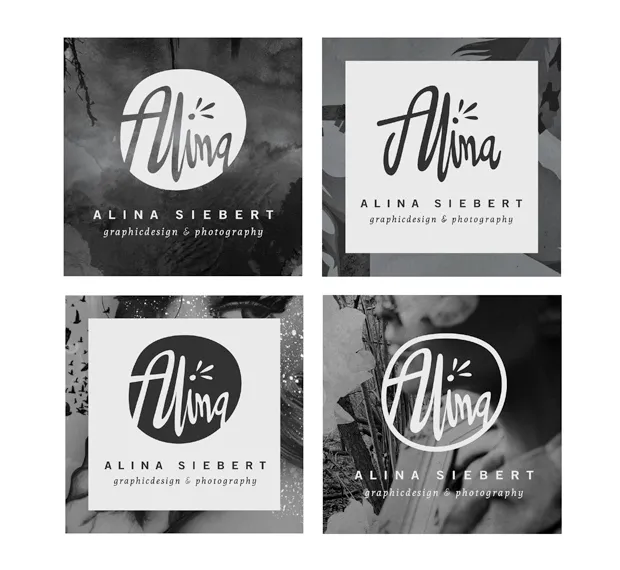 Great examples of personal logos and branding