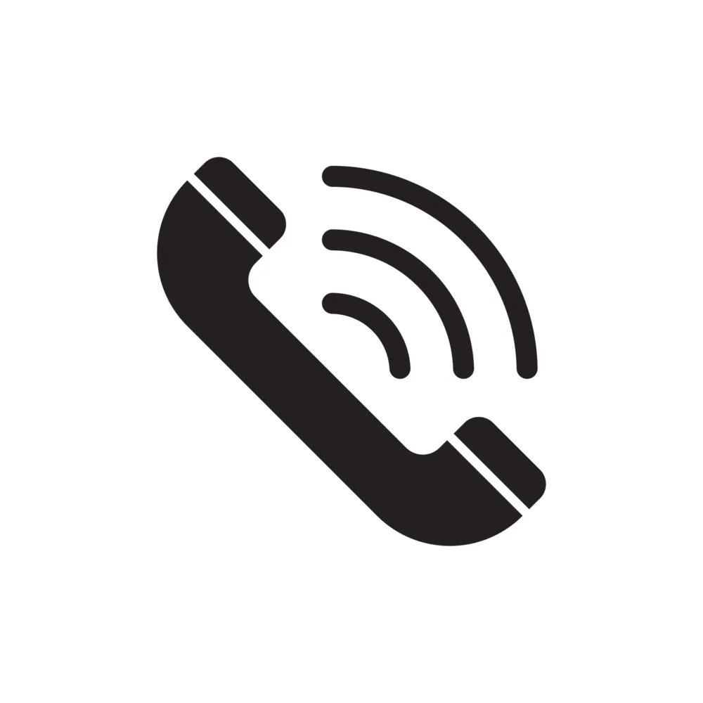 telephone and mobile phone icon, calling icon transparent background