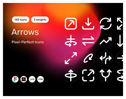 Pixel-perfect icons on behance