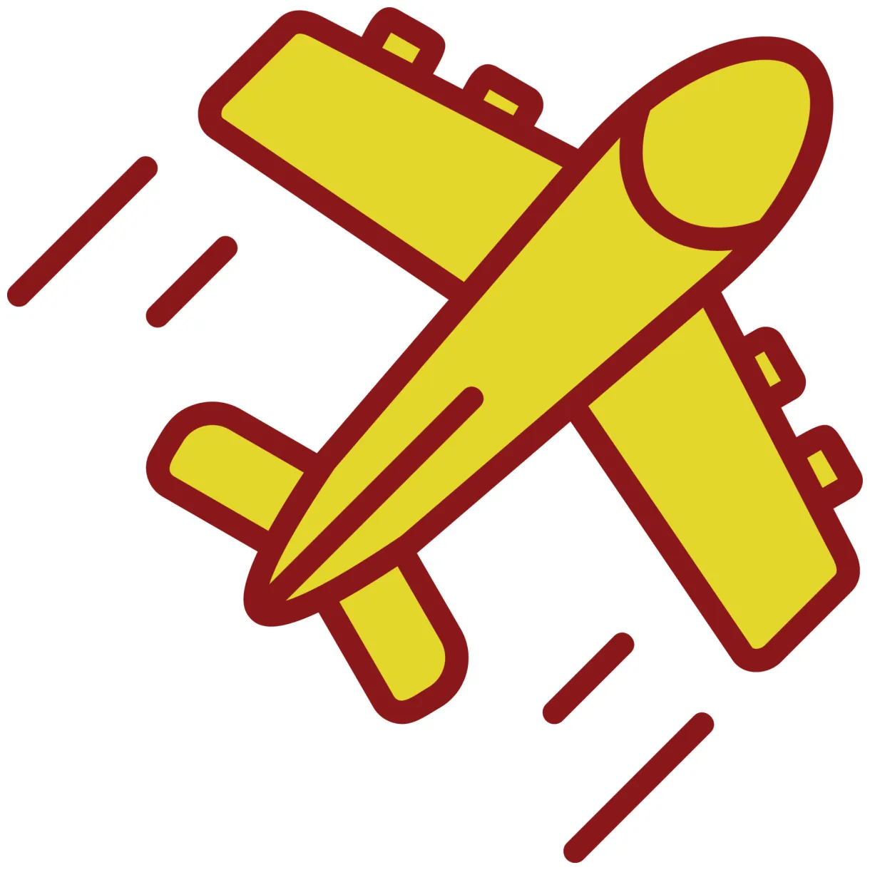 Plane vector icon 14746793 vector art at vecteezy